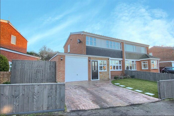 3 Bedroom Semi-Detached House For Sale In Hartsbourne Crescent, New Marske, Redcar TS11