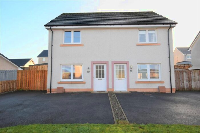 2 Bedroom Semi-Detached House For Sale In Thistle Road, Conon Bridge, Dingwall, IV7