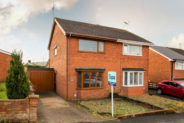 2 Bedroom Semi-Detached House For Sale In Pen Y Bryn, Wrexham, LL12