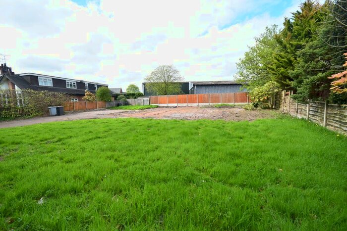 Land For Sale In Sandy Lane, Aston, Nantwich, CW5