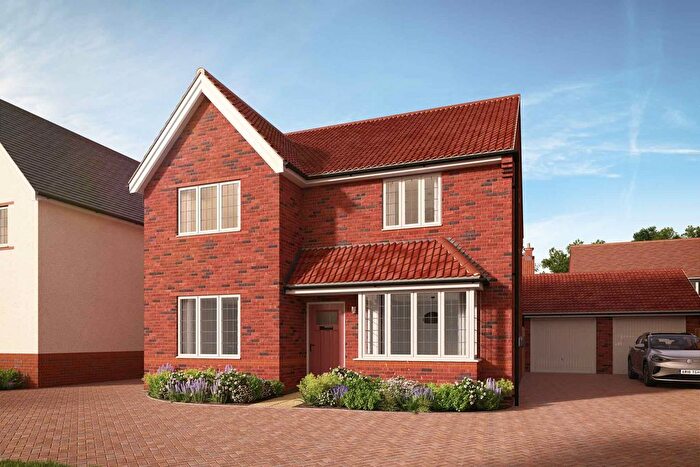 4 Bedroom Detached House For Sale In "The Harwood" At Beyton Rd, Thurston, Bury St. Edmunds, IP31