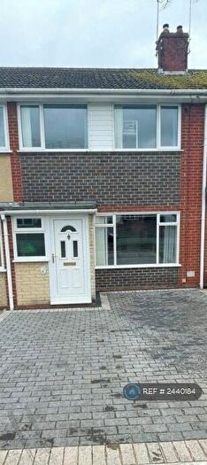 3 Bedroom Terraced House To Rent In St. Andrews Drive, Burton-On-Trent, DE13