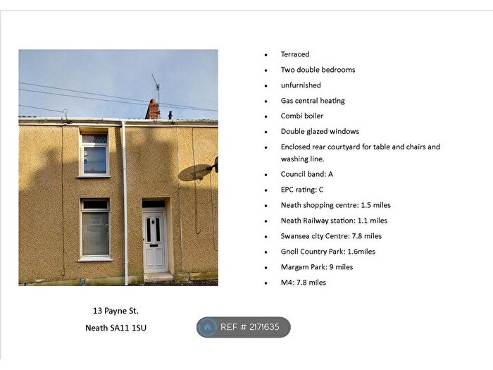 2 Bedroom Terraced House To Rent In Payne Street, Neath, SA11