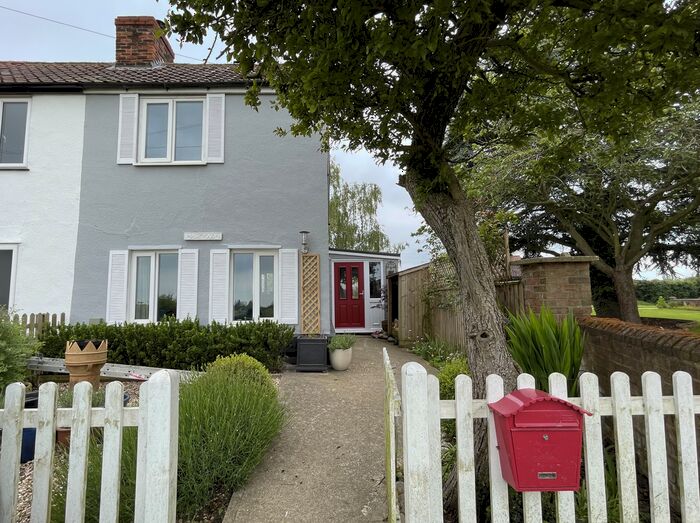 2 Bedroom Semi-Detached House For Sale In Barking, Ipswich, Suffolk, IP6