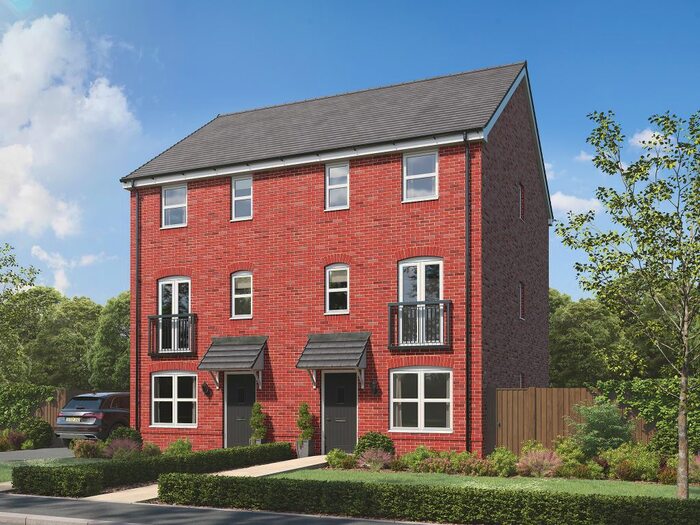 3 Bedroom Semi-Detached House For Sale In "The Ashdown" At Alvertune Road, Northallerton, DL6