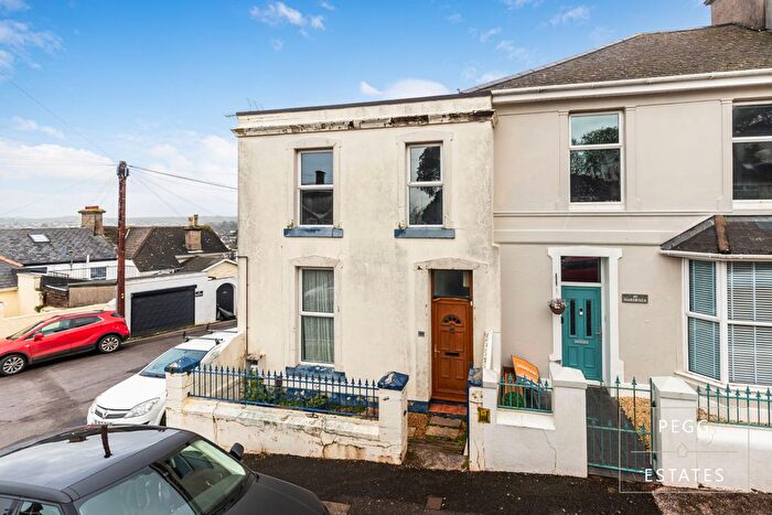 2 Bedroom End Of Terrace House For Sale In Warberry Road West, Torquay, TQ1