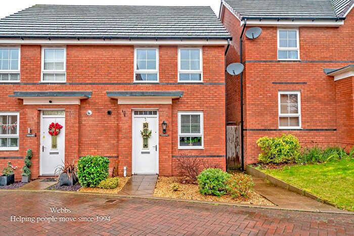 2 Bedroom Semi Detached House For Sale In Freeman Drive, Hednesford, Cannock, WS12