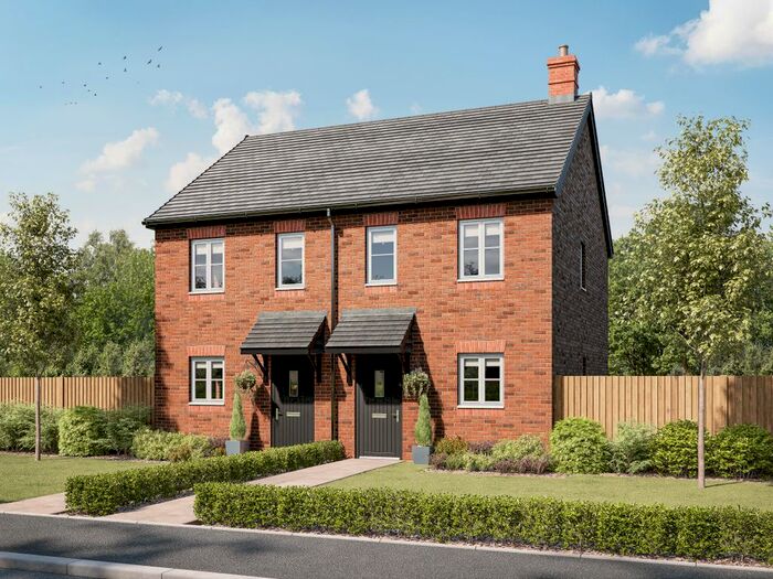 2 Bedroom Semi-Detached House For Sale In "The Alnmouth" At Bloxham Road, Banbury, OX16