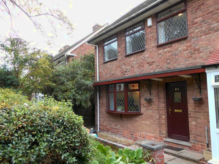 3 Bedroom End Of Terrace House To Rent In Mill Farm Road, Birmingham, B17