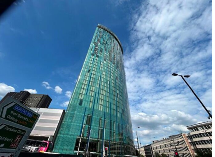 Studio To Rent In Beetham Tower, Holloway Circus Queensway, Birmingham, B1