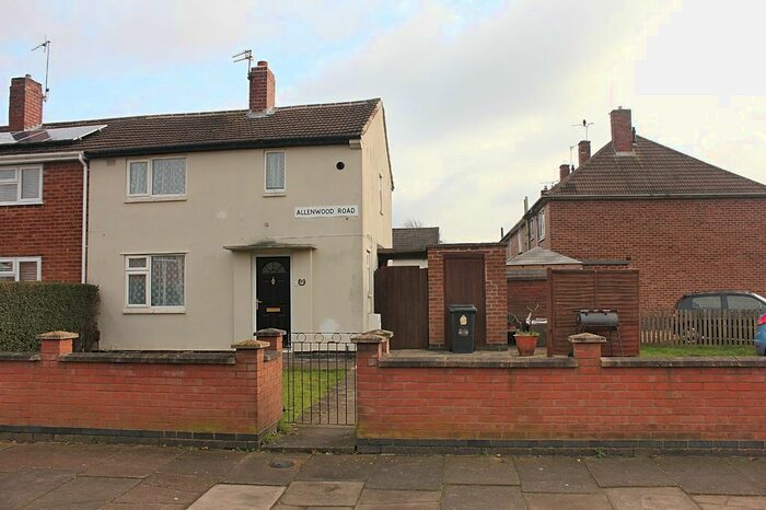 2 Bedroom End Of Terrace House To Rent In Allenwood Road, Eyres Monsell, Leicester, LE2