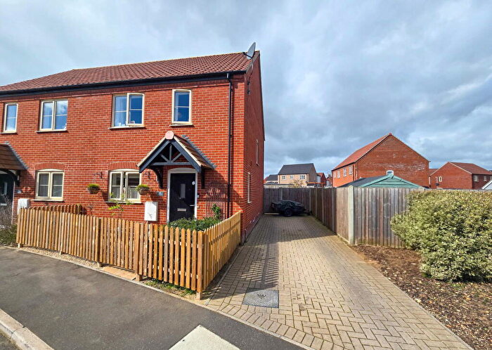 2 Bedroom Semi Detached House For Sale In Poppy Way, Great Ellingham, NR17