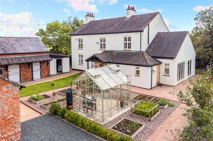 4 Bedroom Detached House For Sale In The Chequer, Bronington, Whitchurch, Shropshire, SY13