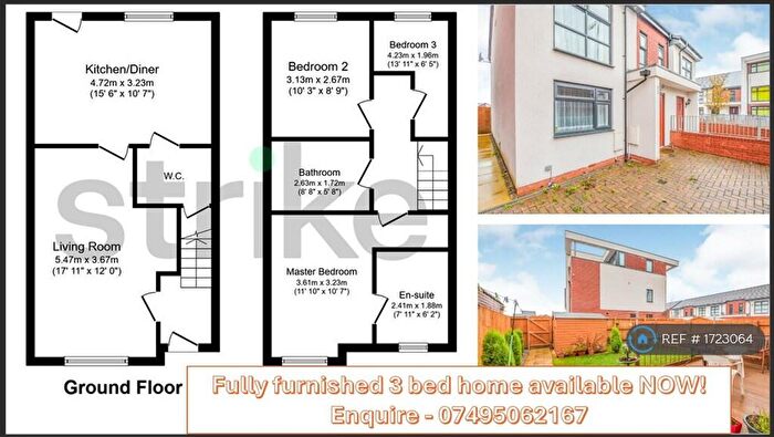 3 Bedroom Semi-Detached House To Rent In Yew Tree Road, Manchester, M14