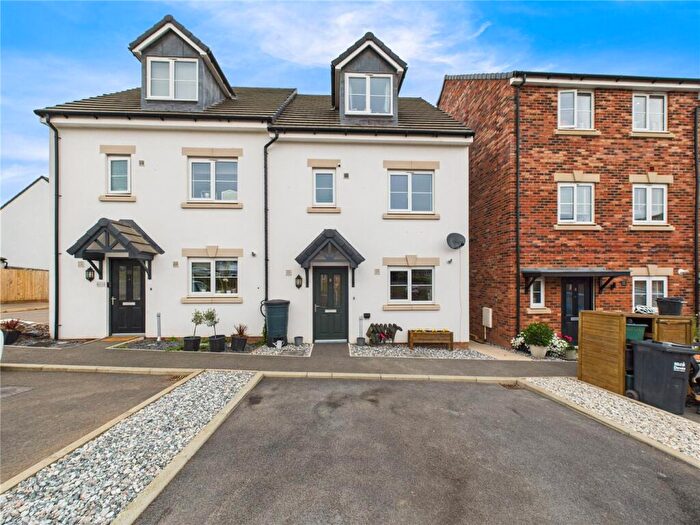 4 Bedroom Semi-Detached House For Sale In Bevin Square, Copplestone, Crediton, Devon, EX17