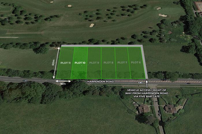Land For Sale In Plot, Land Adjacent To Foxwood Lodge, Harpenden Road, St. Albans, Hertfordshire, AL3