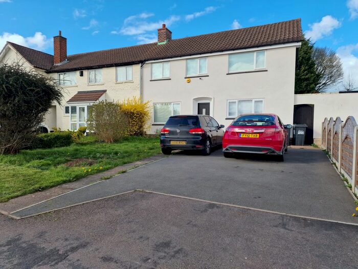 4 Bedroom End Of Terrace House To Rent In Falcon Lodge Crescent, Sutton Coldfield, B75