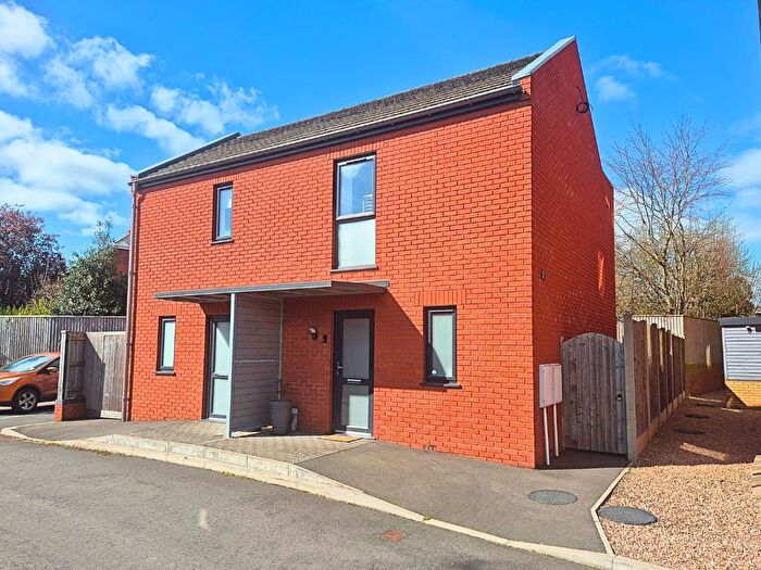 2 Bedroom Semi Detached House For Sale In Pinsley Mill Gardens, Leominster, Herefordshire, HR6