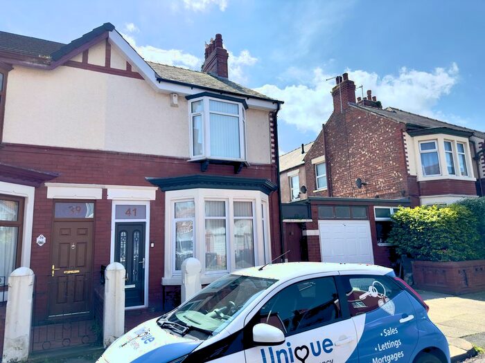 3 Bedroom Semi-Detached House To Rent In Burns Road, Fleetwood, Lancashire, FY7