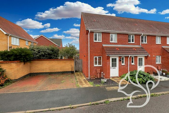 1 Bedroom End Of Terrace House For Sale In Grantham Avenue, Great Cornard, Sudbury, CO10