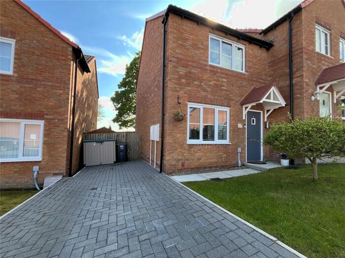 2 Bedroom Semi-Detached House For Sale In Homelands Court, Helmington Row, DL15