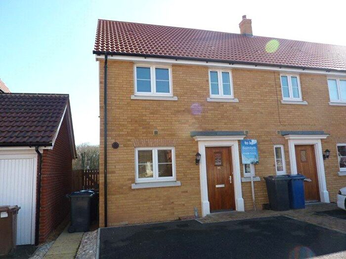 3 Bedroom End Of Terrace House To Rent In Russet Drive, Red Lodge, Bury St Edmunds, Suffolk, IP28