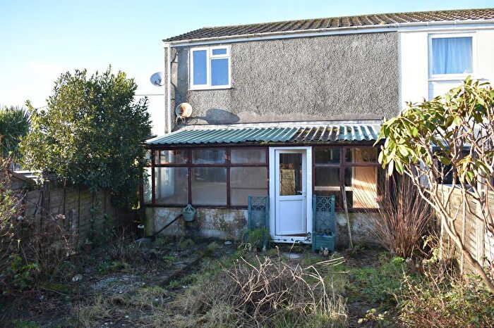 2 Bedroom End Of Terrace House For Sale In Ballard Estate, Four Lanes, Redruth, Cornwall, TR16