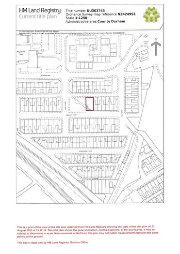 Land For Sale In Land /// Frederick Street, Seaham, Durham, SR7