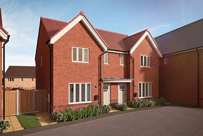 3 Bedroom Semi-detached House For Sale In "The Kempton" At Crocus Drive, Elsenham, Bishop's Stortford, CM22