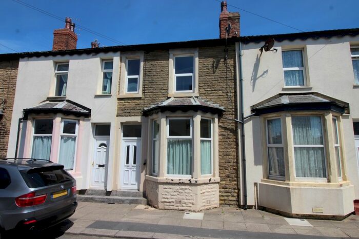 3 Bedroom Terraced House To Rent In Woolman Road, Blackpool, Lancashire, FY1