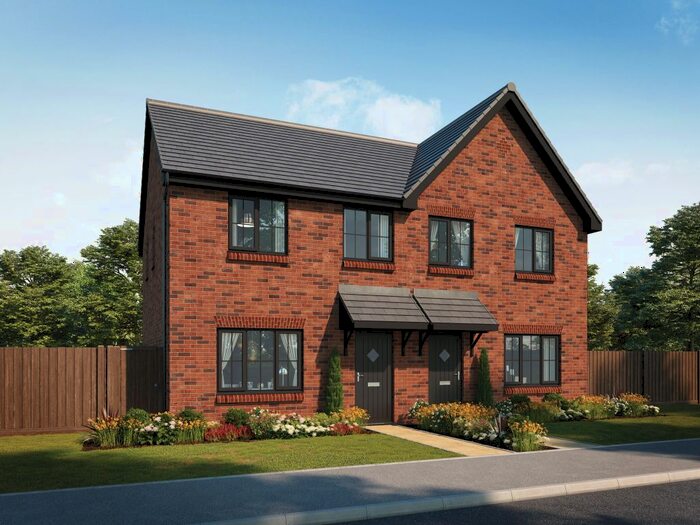 3 Bedroom Semi-detached House For Sale In "The Tailor" At Euxton Lane, Euxton, Chorley, PR7