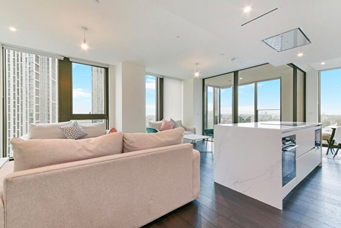 3 Bedroom Flat To Rent In Damac Tower, Nine Elms, London, SW8