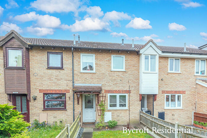 2 Bedroom Terraced House For Sale In Hogarth Close, Bradwell, NR31