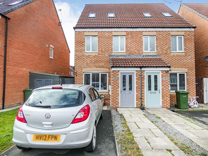 3 Bedroom Semi Detached House To Rent In Rothbury Drive, Ashington, Northumberland, NE63