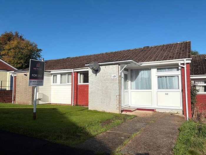 2 Bedroom Terraced Bungalow For Sale In Millers Way, Honiton, EX14