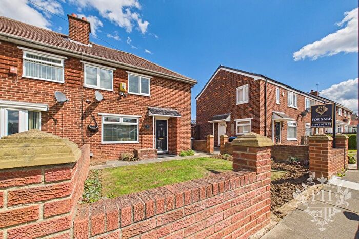 2 Bedroom Semi-Detached House For Sale In Downham Avenue, Middlesbrough, TS3