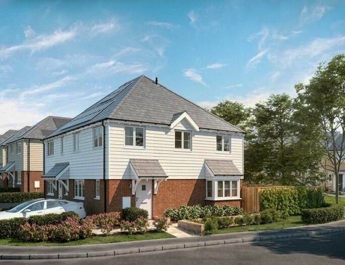 3 Bedroom Semi-Detached House For Sale In Plot, The Oaks, Common Road, Sissinghurst, Cranbrook, TN17