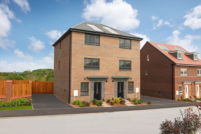 4 Bedroom Terraced House For Sale In "Haversham" At Waterhouse Way, Hampton Gardens, Peterborough, PE7