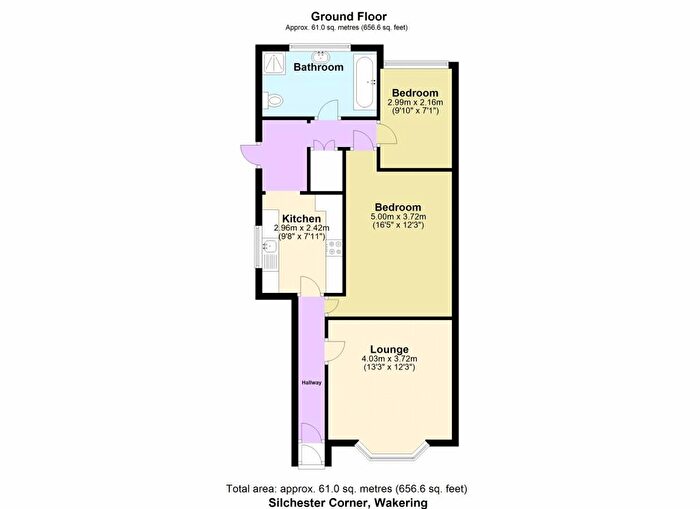 2 Bedroom Apartment For Sale In Silchester Corner, Thorpe Bay Borders, Essex, SS3