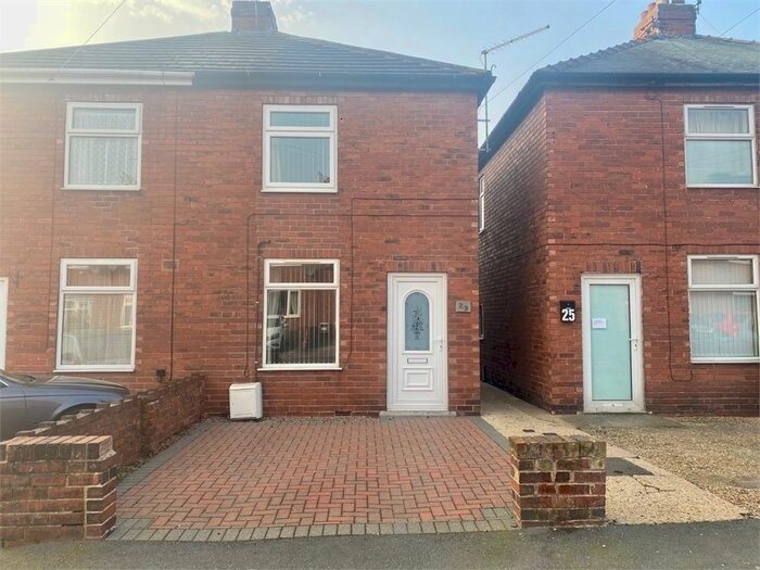 2 Bedroom Semi-Detached House To Rent In Dawber Street, Worksop, Nottinghamshire, S81