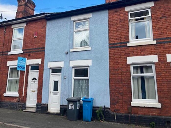 2 Bedroom Terraced House To Rent In Bedroom Terraced House, Campion Street, Derby Centre, DE22