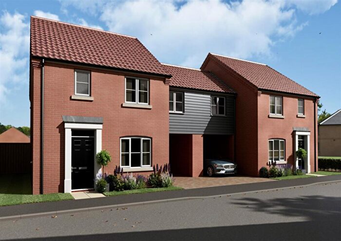 3 Bedroom Link Detached House For Sale In Plot, The Mulberry, Valley View, Harleston, IP20