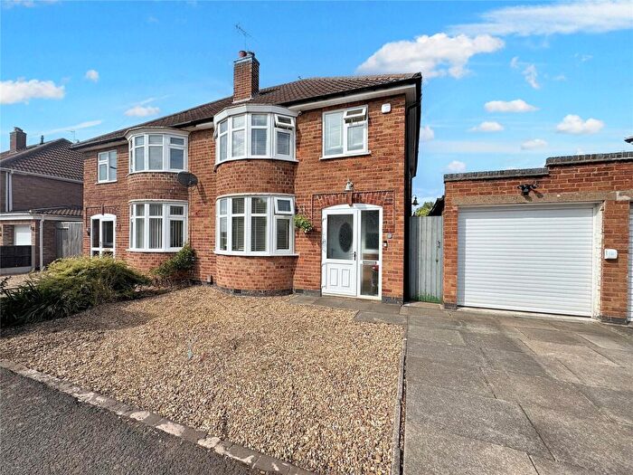 3 Bedroom Semi-Detached House For Sale In Wellesbourne Drive, Glenfield, Leicester, LE3