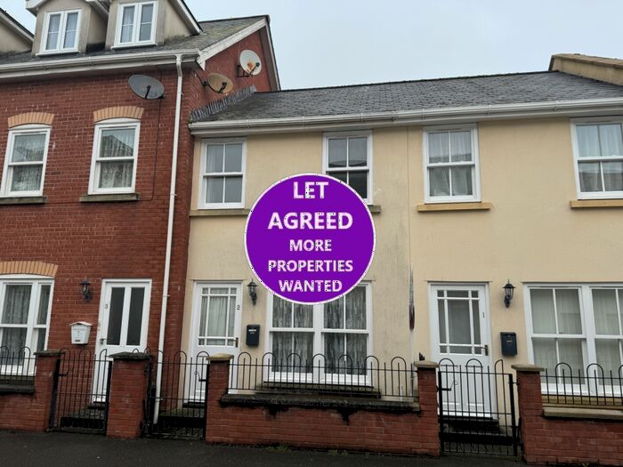 2 Bedroom Terraced House To Rent In Brewery Court, Dawlish, EX7