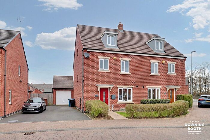 4 Bedroom Semi-detached House For Sale In Bagnall Way, Hawksyard, Rugeley, WS15