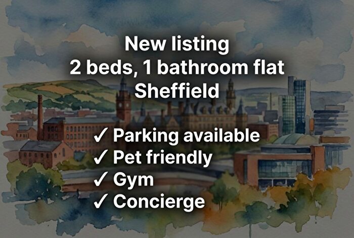 2 Bedroom Flat To Rent In Milton Street, Sheffield, S3