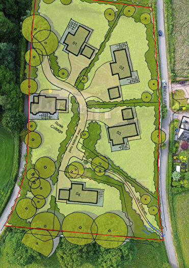 Land For Sale In Rose Cottage, The Woodside, Baldwins Gate, Newcastle-under-Lyme, Staffordshire, ST5