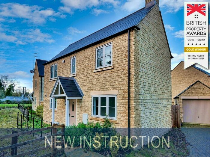 3 Bedroom Detached House To Rent In Yells Way, Fairford, GL7