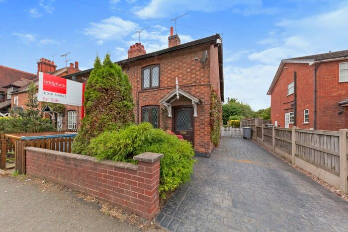 2 Bedroom End Of Terrace House For Sale In Main Road, Worleston, Nantwich, CW5