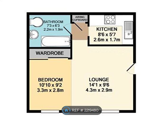 Studio To Rent In Draper Court, Bristol, BS5